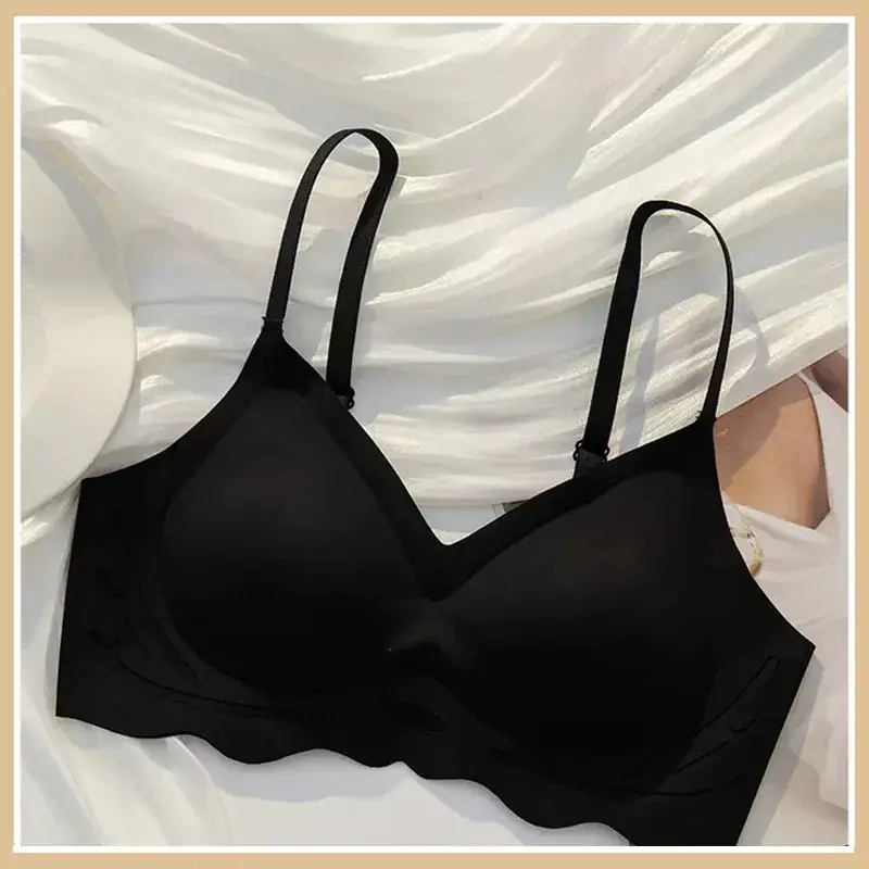 Women's Seamless Push Up Bra Tan Small - Image 5