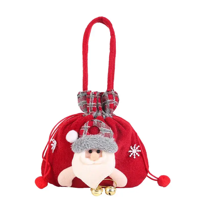 Christmas Snowman Gift Bag with Apple & Candy - Image 7