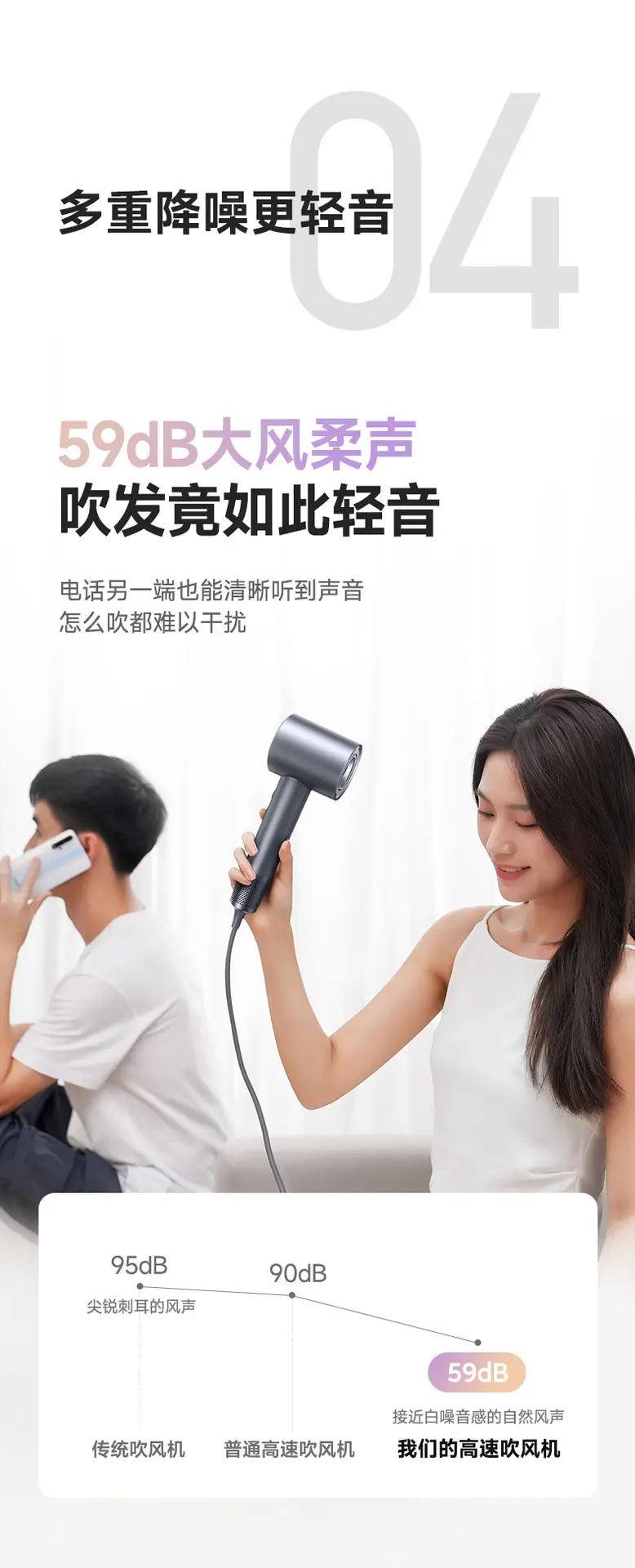 Cross-Border Hair Dryer with 500ml Battery & 110,000 Rpm — feature 17