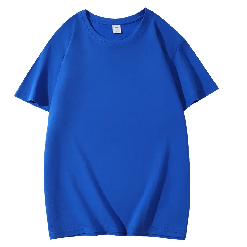 Men Cotton T-Shirt Black Loose Half Sleeve Summer - Image 11