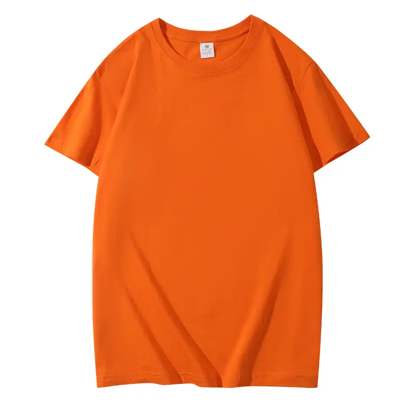 Men Cotton T-Shirt Black Loose Half Sleeve Summer - Image 3