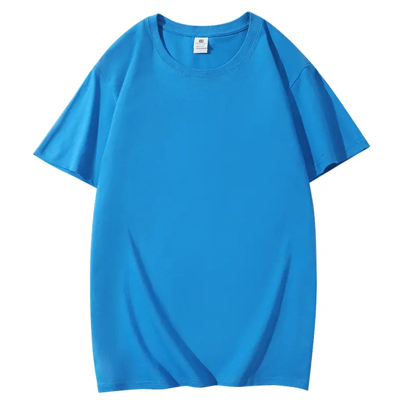 Men Cotton T-Shirt Black Loose Half Sleeve Summer - Image 7