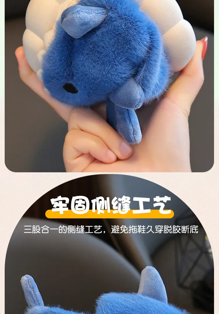 Children's Cotton Slippers, Winter Waterproof, Indoor Non-Slip, Boys' Cute Shark Baby Cartoon, Medium and Large Children's Cotton Slippers — feature 10
