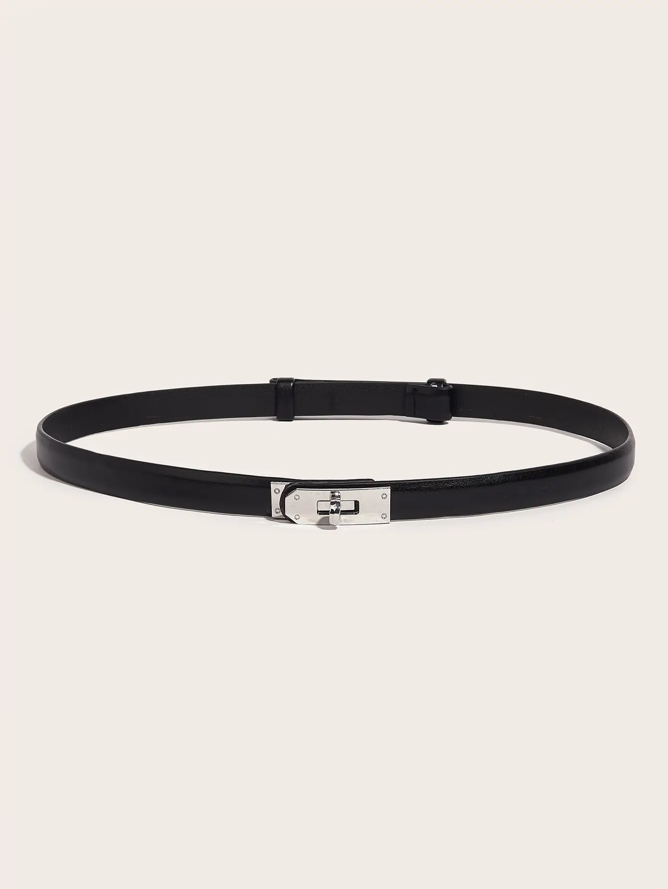 Narrow Waist Lock Belt for Men Women Adjustable - Image 13