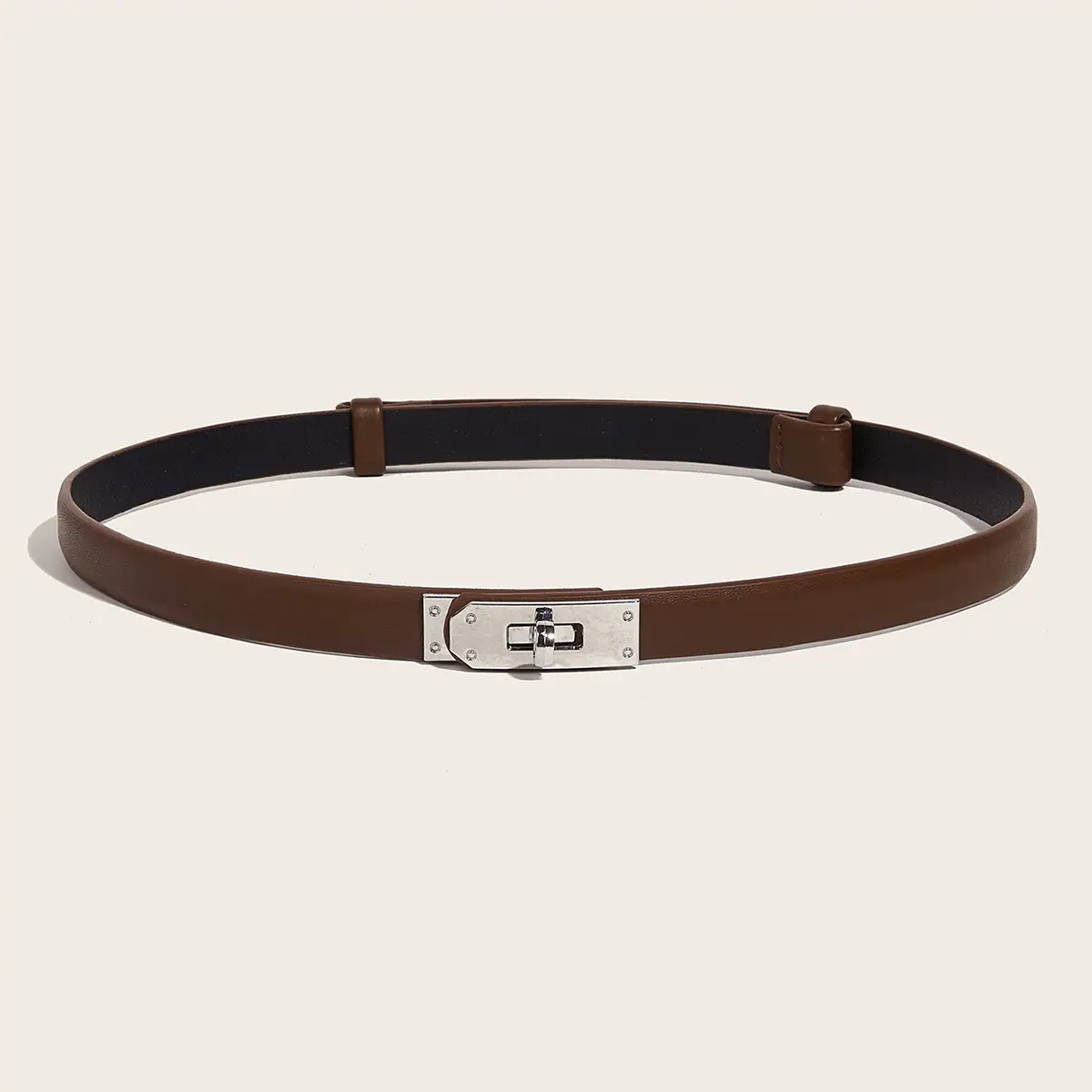 Narrow Waist Lock Belt for Men Women Adjustable - Image 14