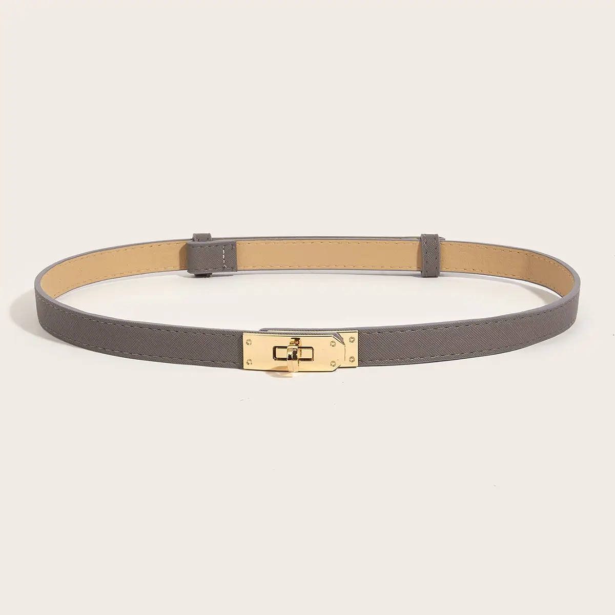 Narrow Waist Lock Belt for Men Women Adjustable - Image 15
