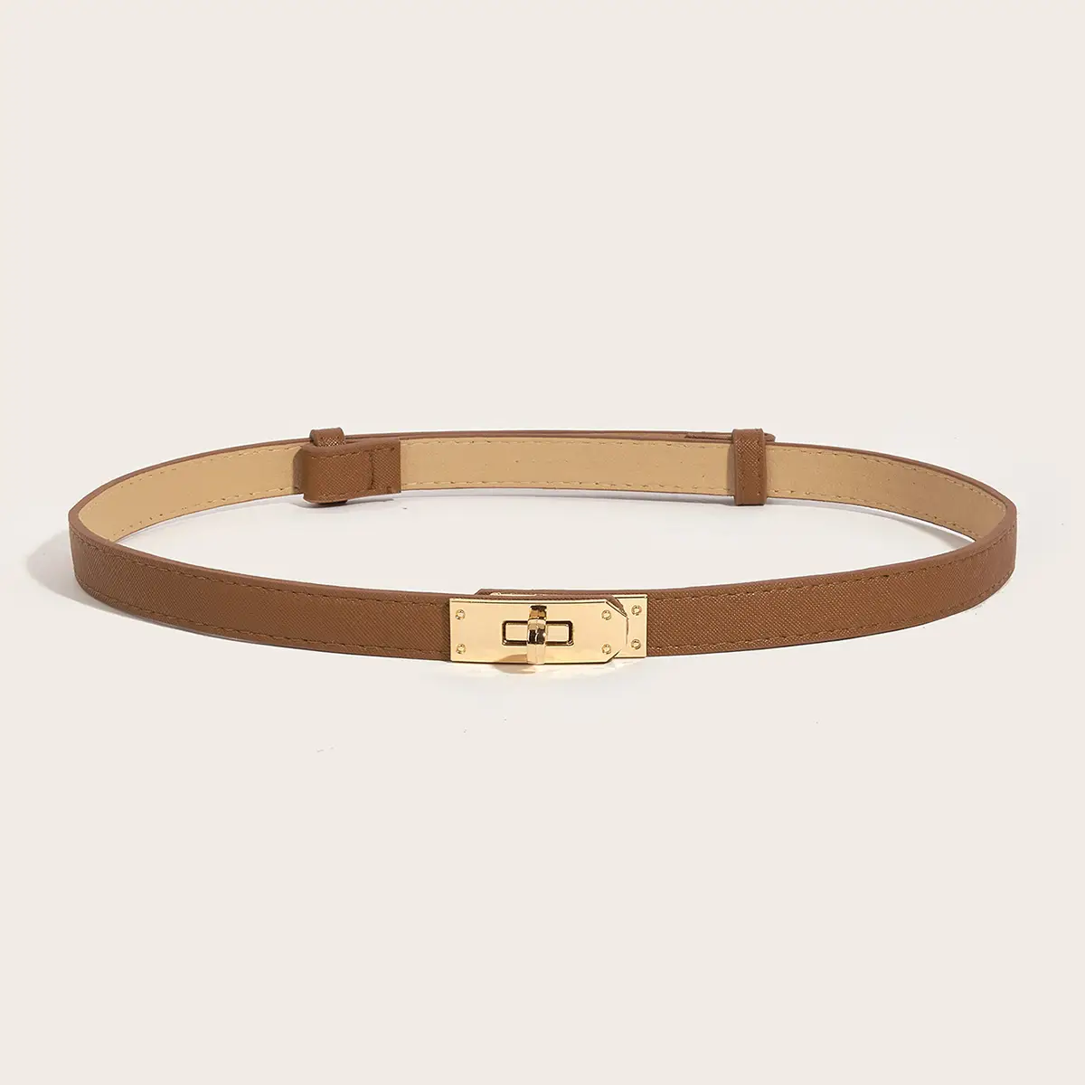 Narrow Waist Lock Belt for Men Women Adjustable - Image 17
