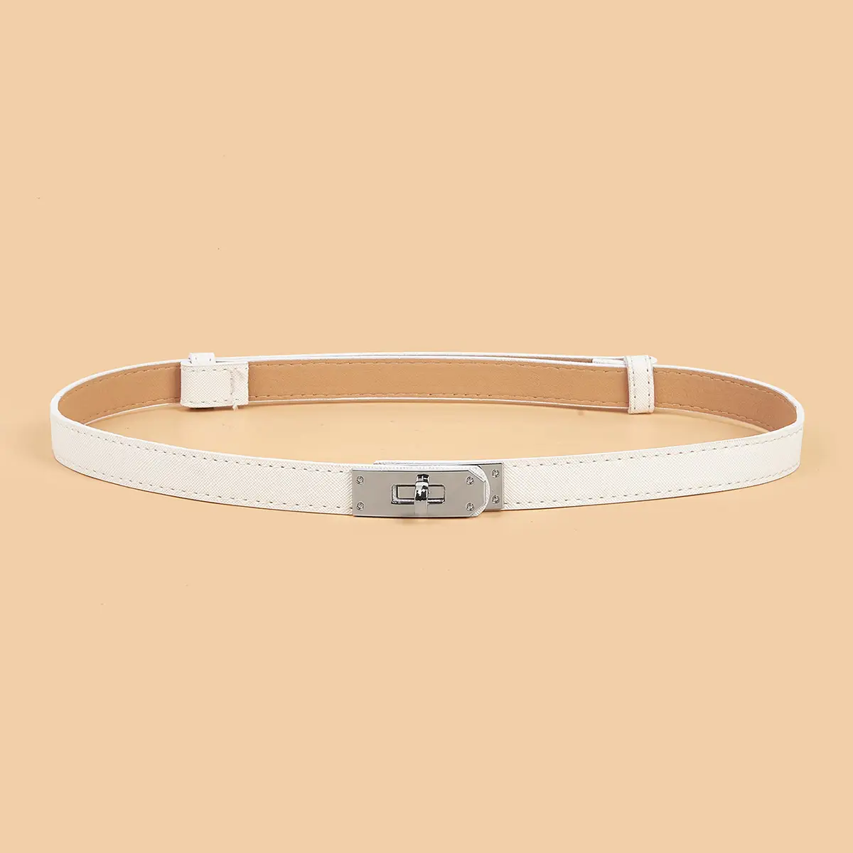 Narrow Waist Lock Belt for Men Women Adjustable - Image 8