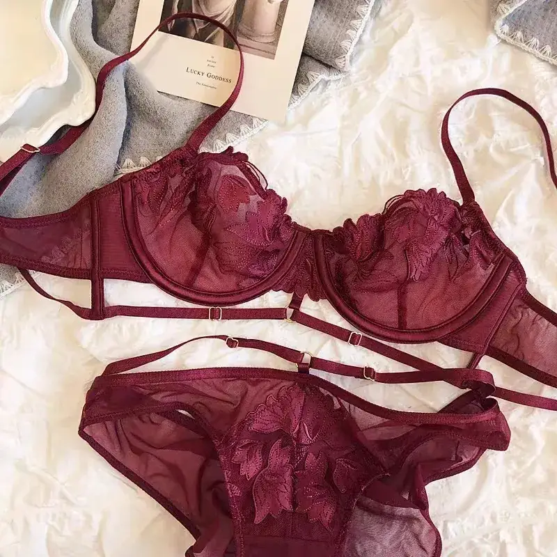 Ultra-Thin Lace Push Up Underwear for Women — feature 28