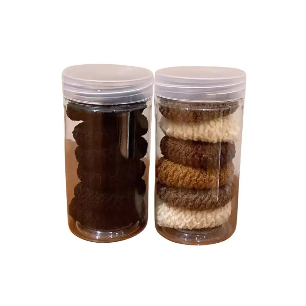 Warm Barrel Hair Bands for Winter, Multi Color, High Elastic, Thickened, Warm, All-Match - Image 10