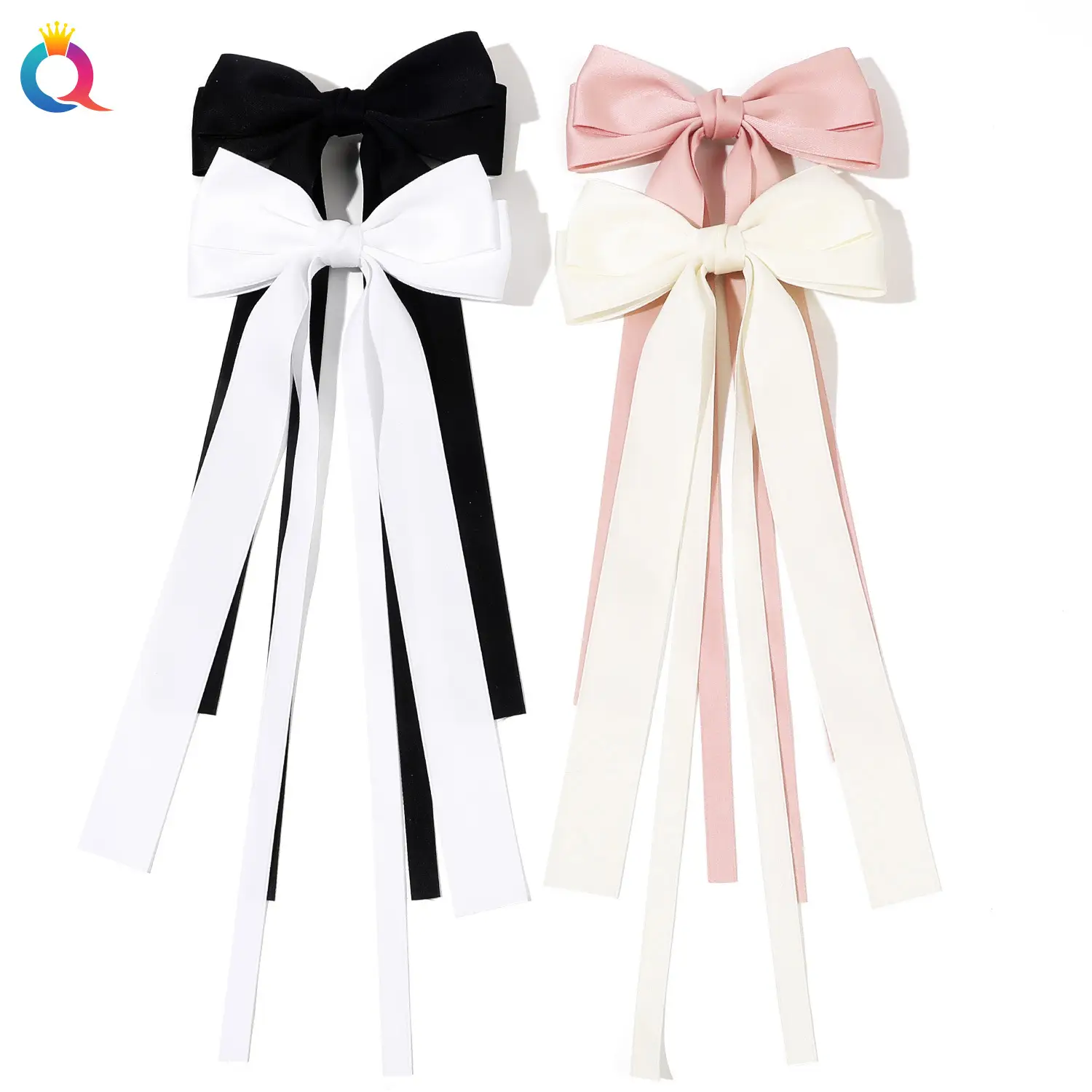 Pink Bow Ribbon Hairpin for Girls — feature 15