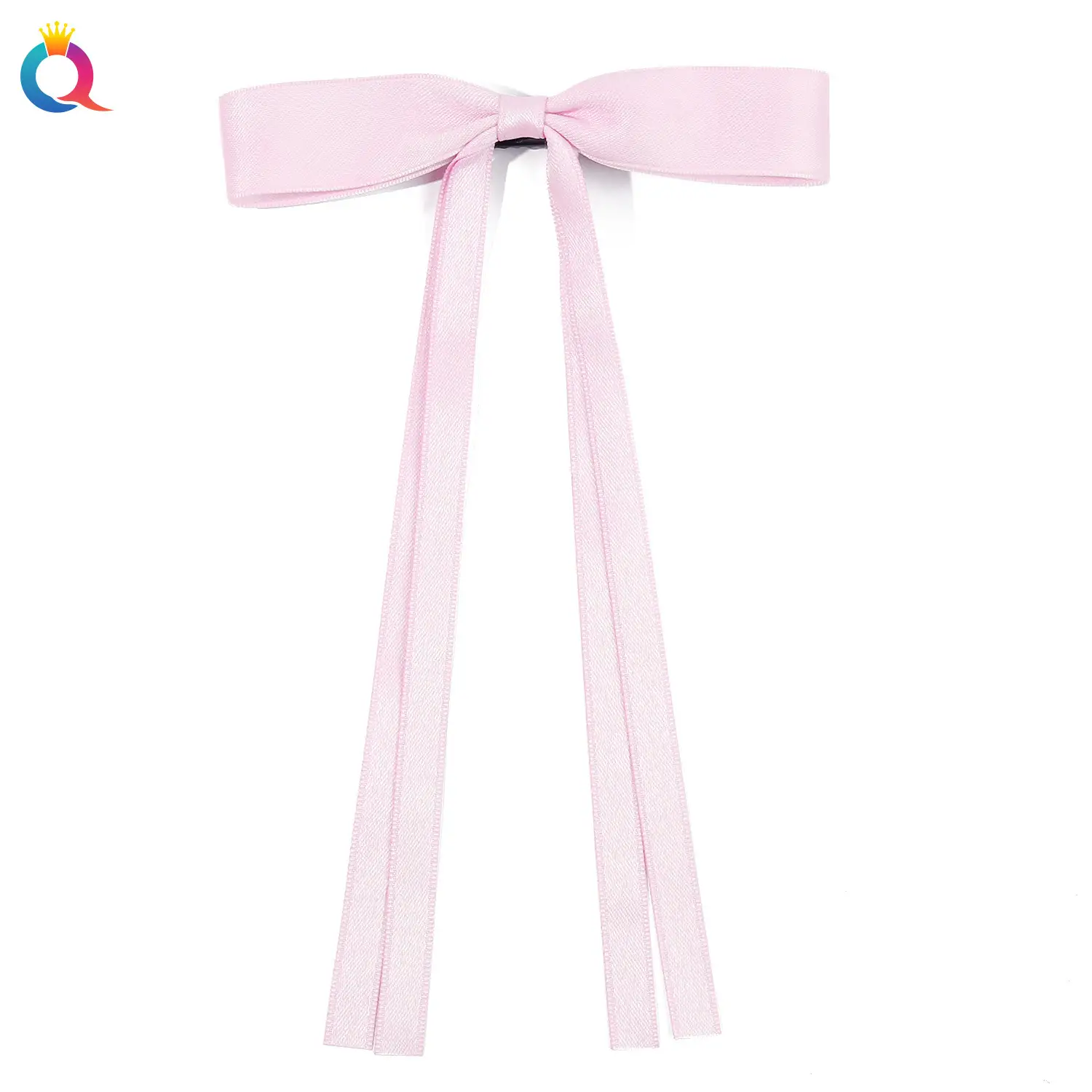 Pink Bow Ribbon Hairpin for Girls - Image 8