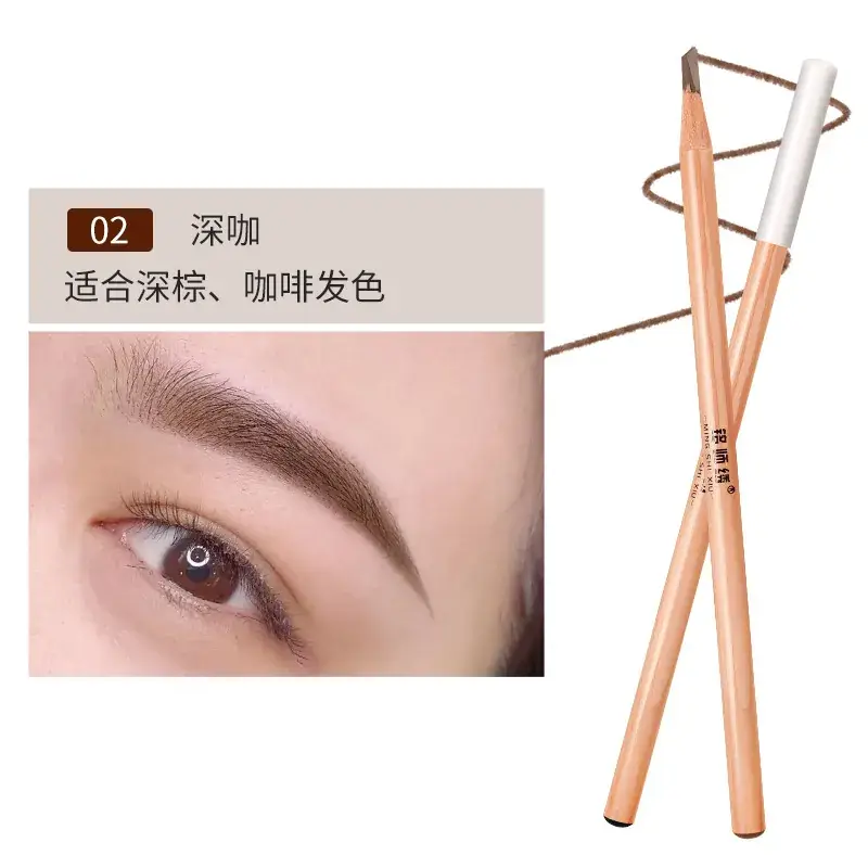 Waterproof Eyebrow Pencil for Teachers Non-Blooming Long Lasting - Image 2