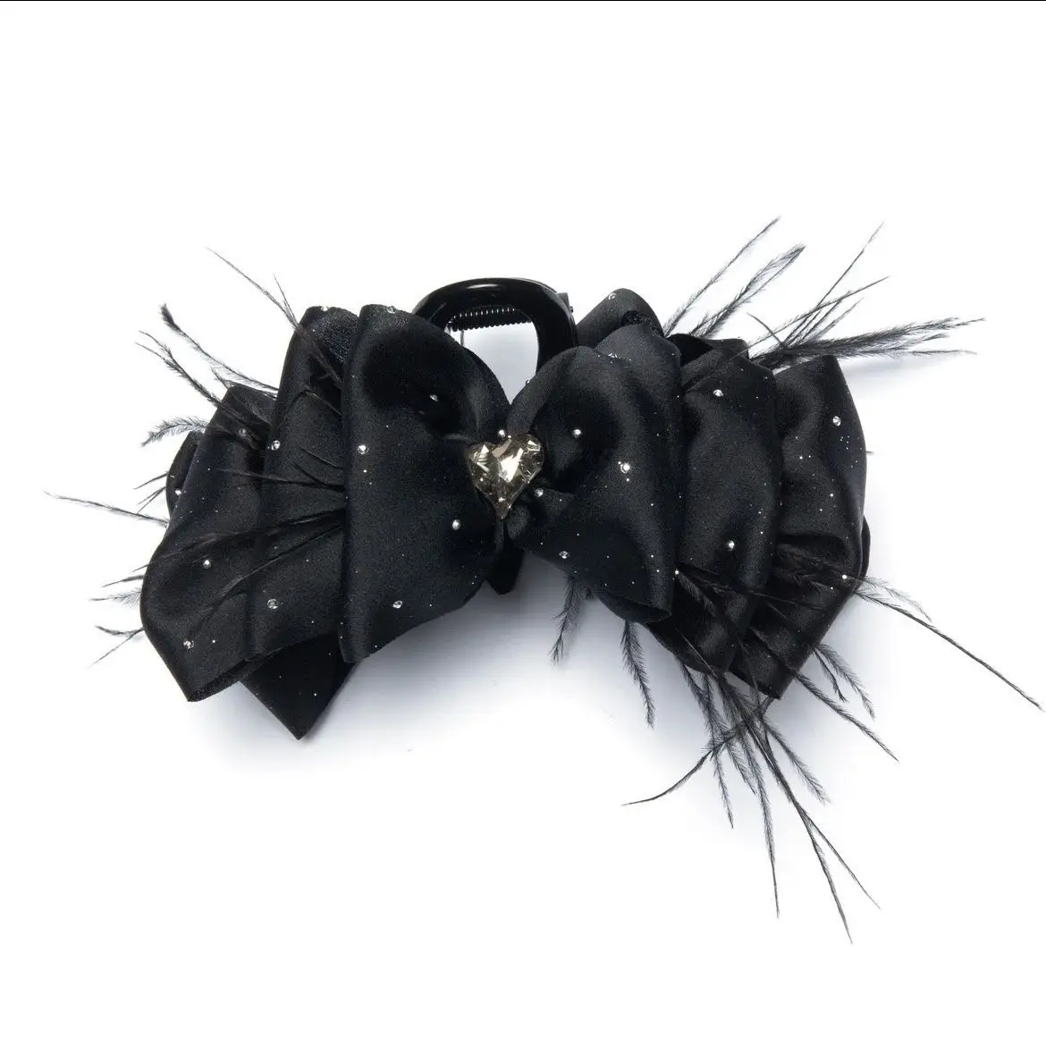 Black Butterfly Hairpin Bow Clip Back Head Accessories - Image 6