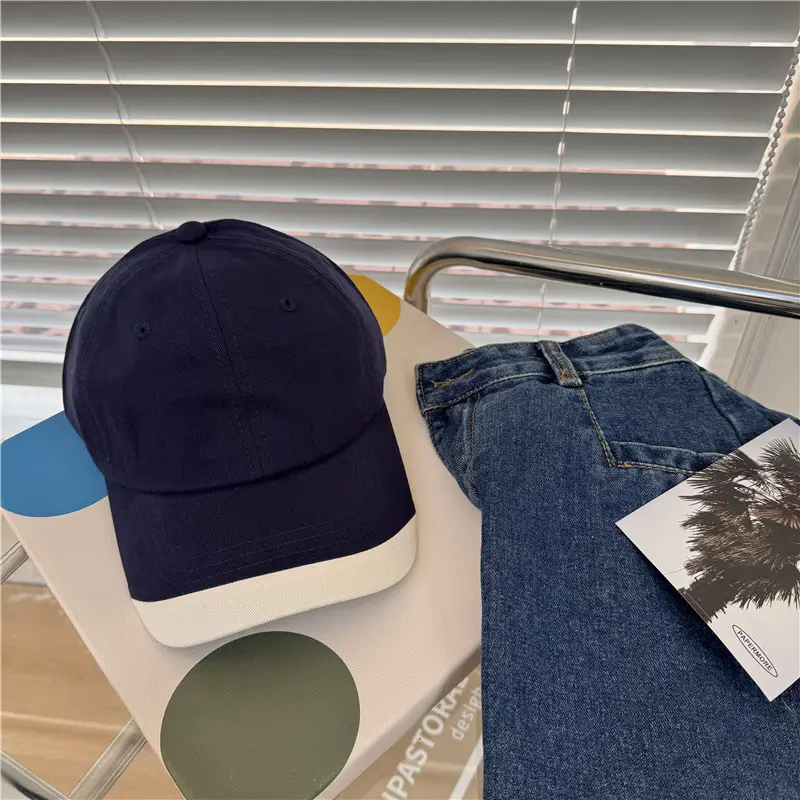 Women Baseball Cap with Wide Brim & Soft Top - Image 3