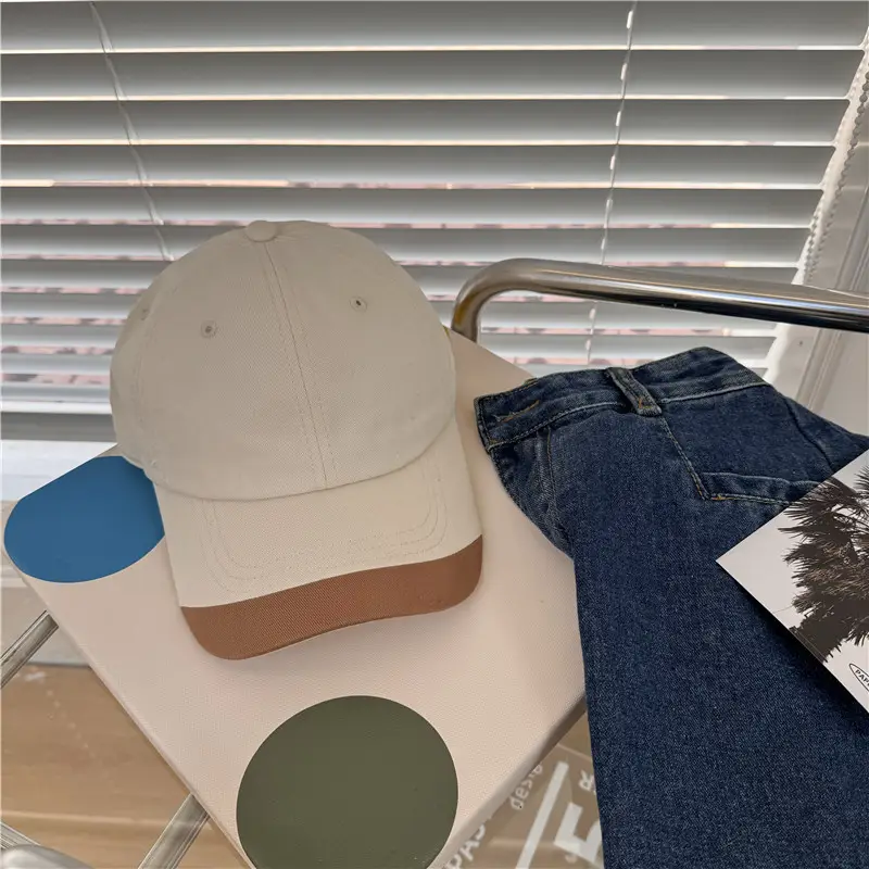 Women Baseball Cap with Wide Brim & Soft Top - Image 5