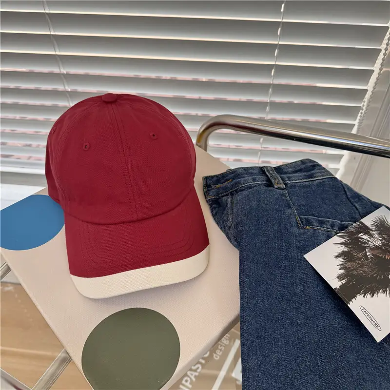 Women Baseball Cap with Wide Brim & Soft Top - Image 6