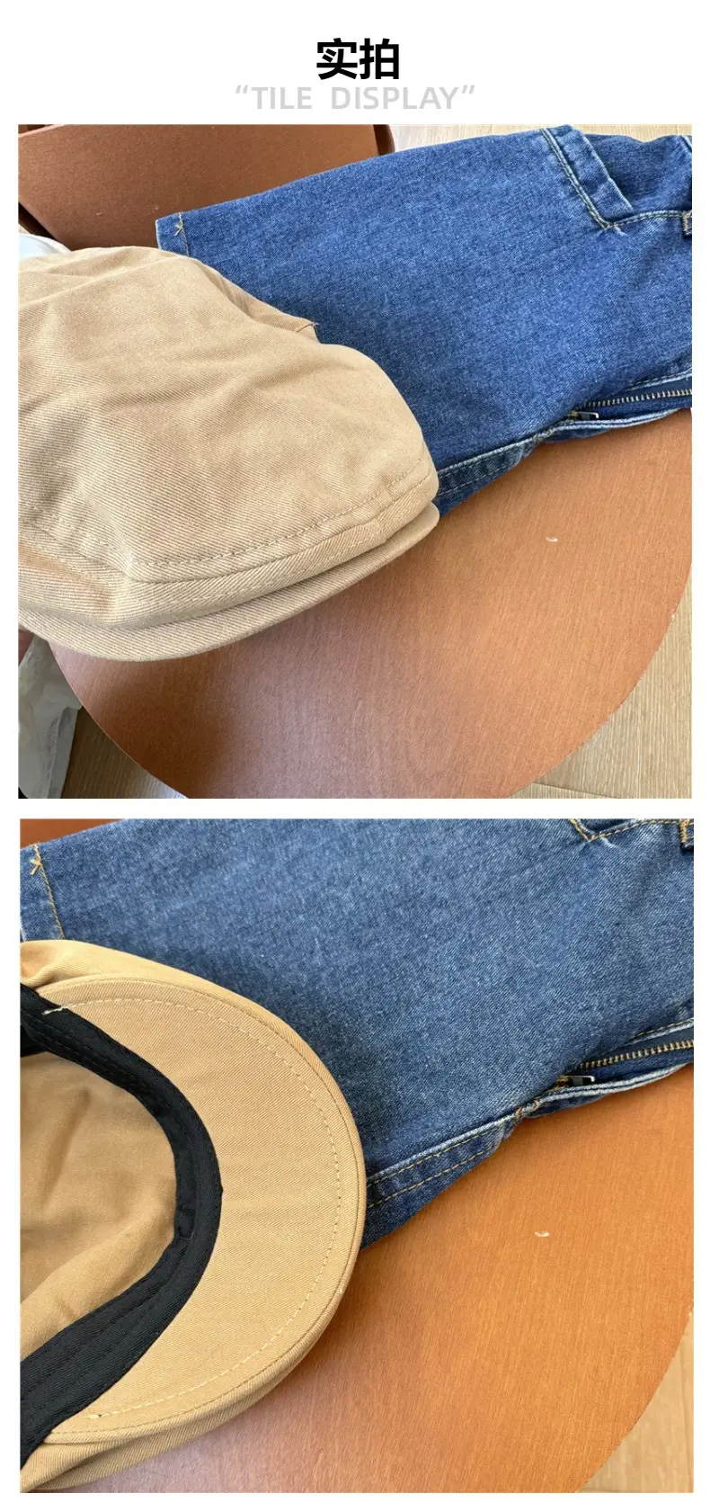 Peaked Cap Men Women Street Casual Artistic Retro — feature 4