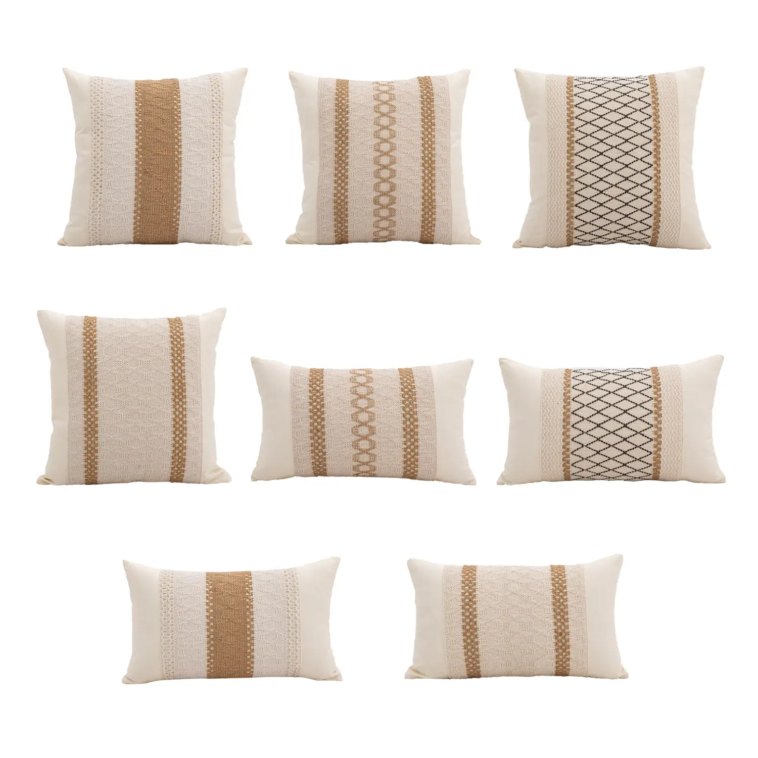 New Cotton Linen Boho Pillow Crossbody Sofa Decor - Image 25