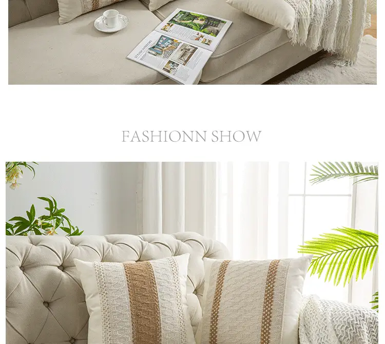 New Cotton Linen Boho Pillow Crossbody Sofa Decor — feature 10
