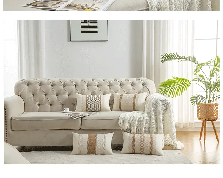New Cotton Linen Boho Pillow Crossbody Sofa Decor — feature 12