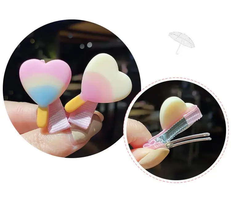 Cute Flower Side Clips for Girls Hair Accessories — feature 7