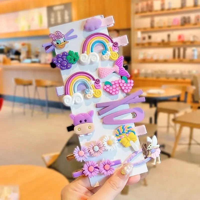Cute Flower Side Clips for Girls Hair Accessories