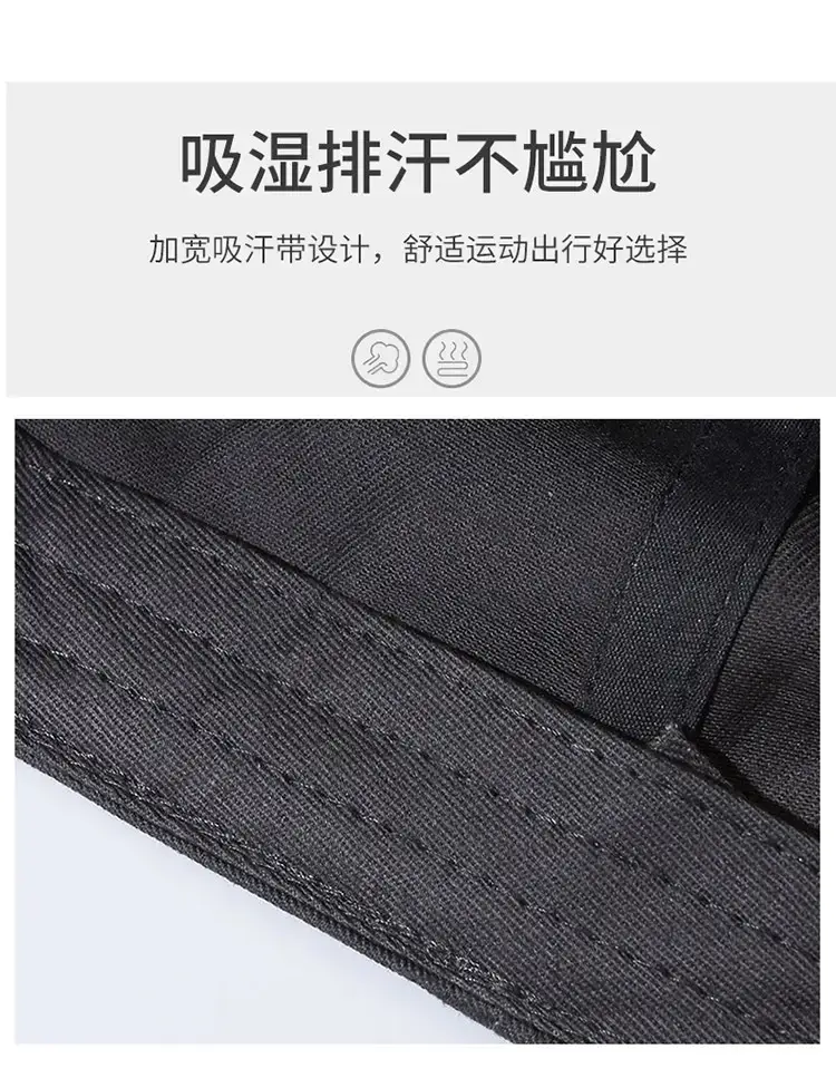 National Fashion Baseball Cap Women Streetwear Gray Embroidered — feature 3