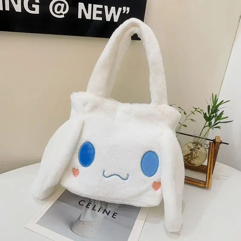 Cute Pink Rabbit Shoulder Bag for Girls - Image 5