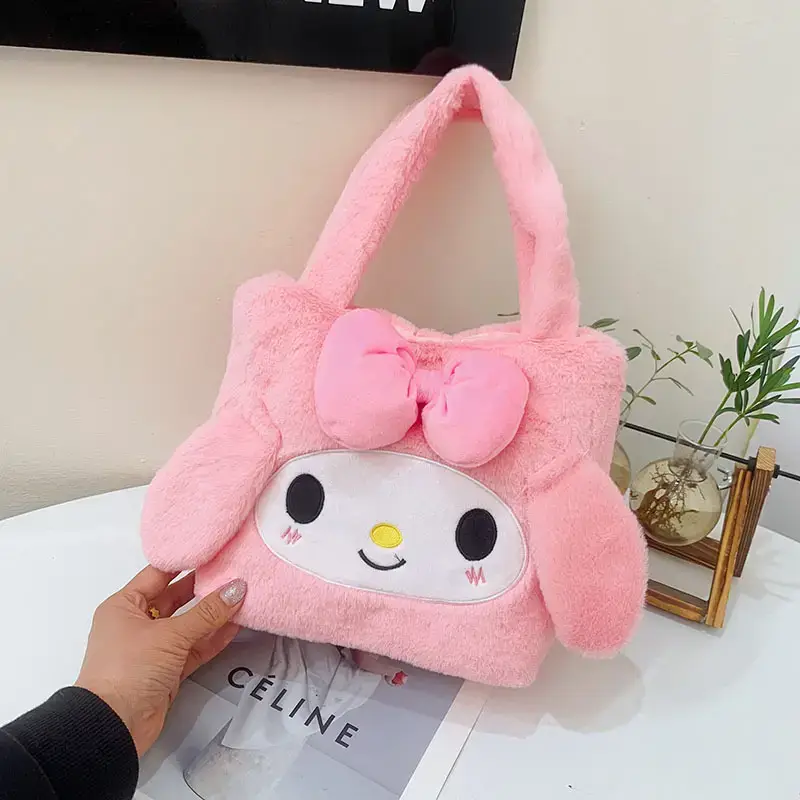 Cute Pink Rabbit Shoulder Bag for Girls - Image 6