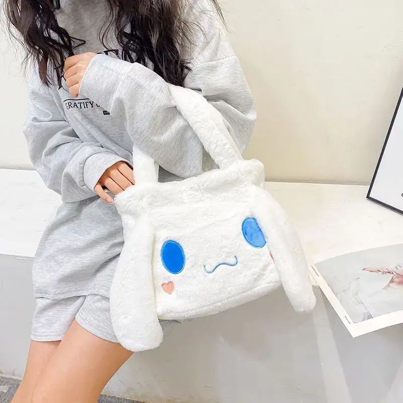 Cute Pink Rabbit Shoulder Bag for Girls - Image 7