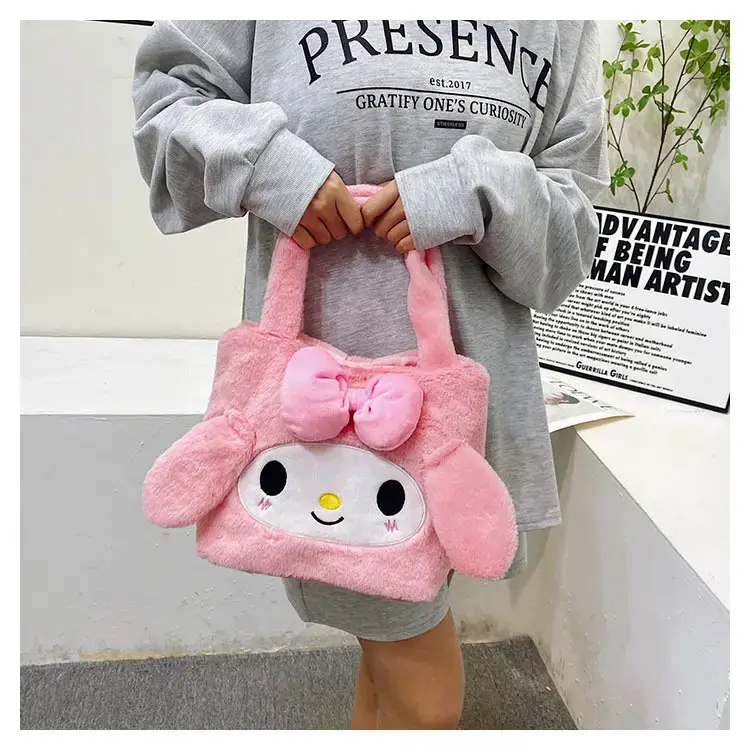 Cute Pink Rabbit Shoulder Bag for Girls — feature 19