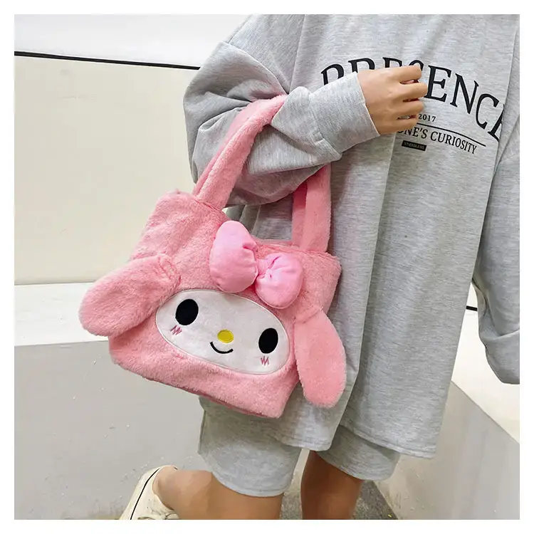 Cute Pink Rabbit Shoulder Bag for Girls — feature 20