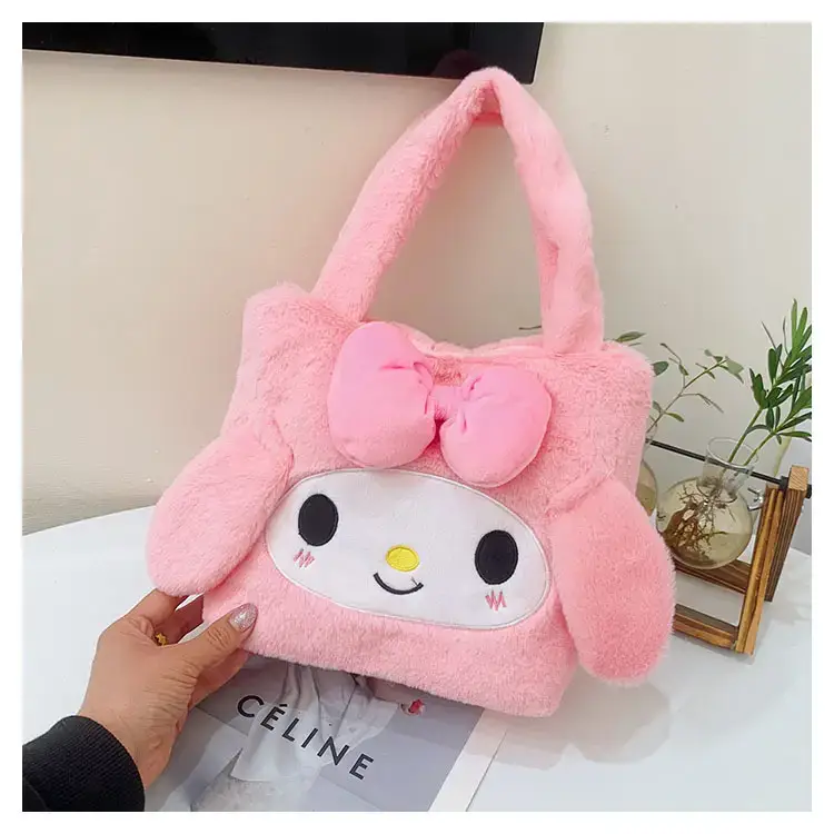 Cute Pink Rabbit Shoulder Bag for Girls — feature 31