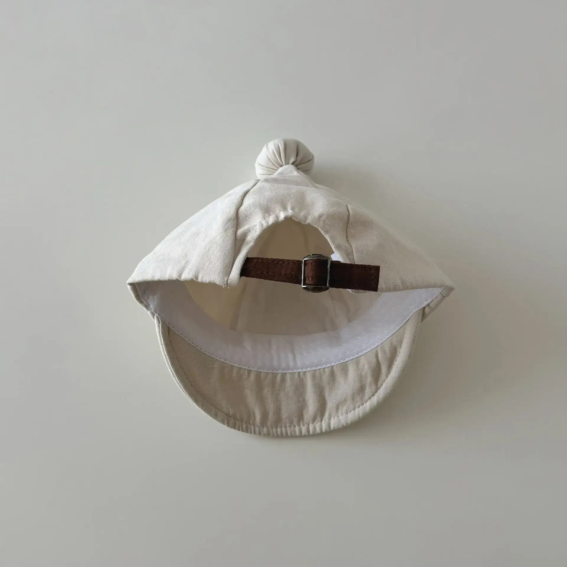 Autumn Baby Hats White Letter Soft Bristle 2026 - Image 5