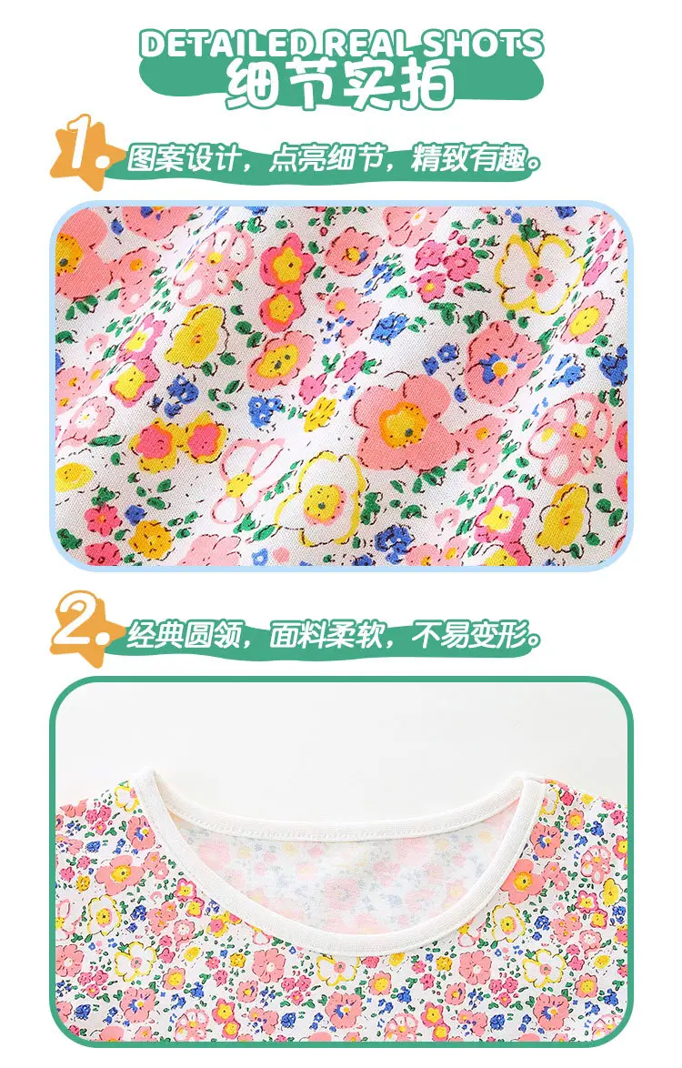Girls Floral Princess Dress Summer New — feature 20