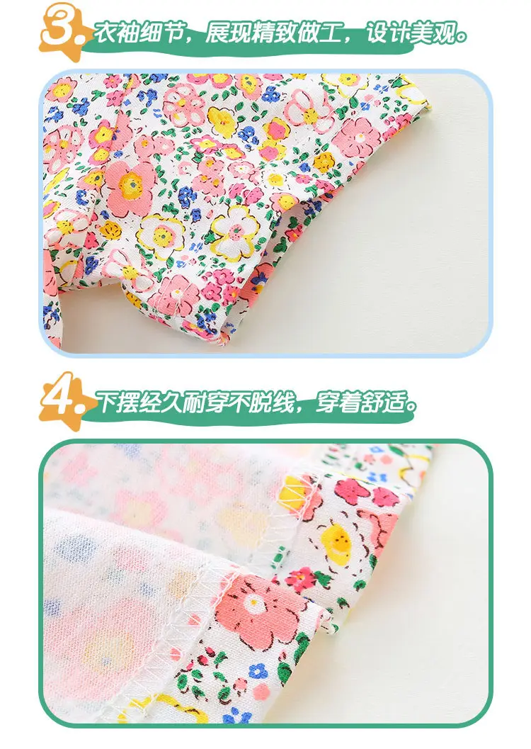 Girls Floral Princess Dress Summer New — feature 21