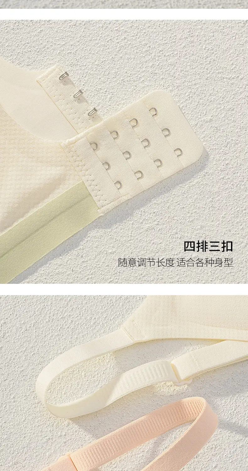 Women's White Cup Push Up Bra with Hollow Design — feature 20
