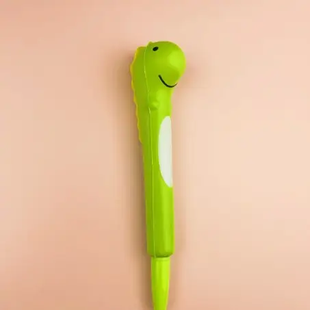 Stationery environmental protection material decompression pen pinch music gel pen students with cartoon creative stationery soft decompression pen
