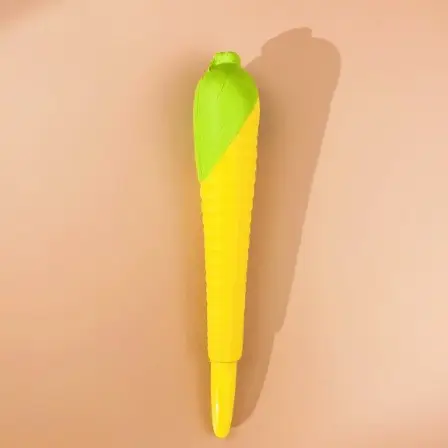 Stationery environmental protection material decompression pen pinch music gel pen students with cartoon creative stationery soft decompression pen