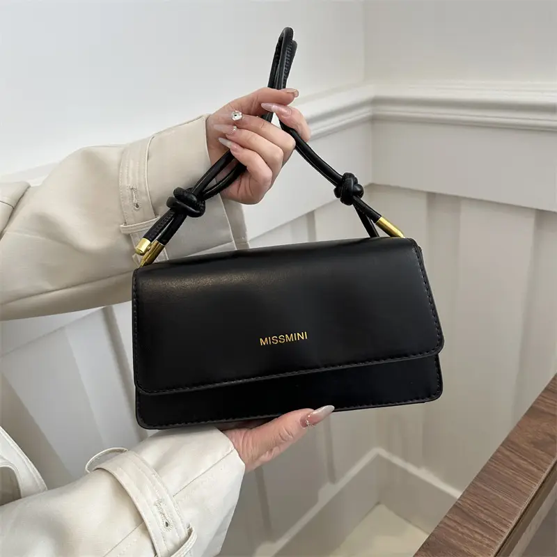 Women Korean Style Shoulder Bag 2023 Black - Image 6