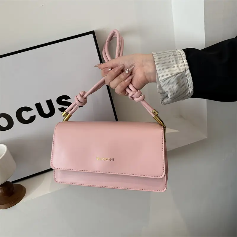 Women Korean Style Shoulder Bag 2023 Black - Image 7