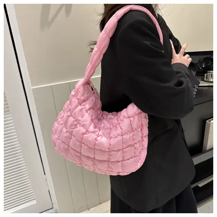 Blue Quilted Shoulder Bag for Women 2023 — feature 23