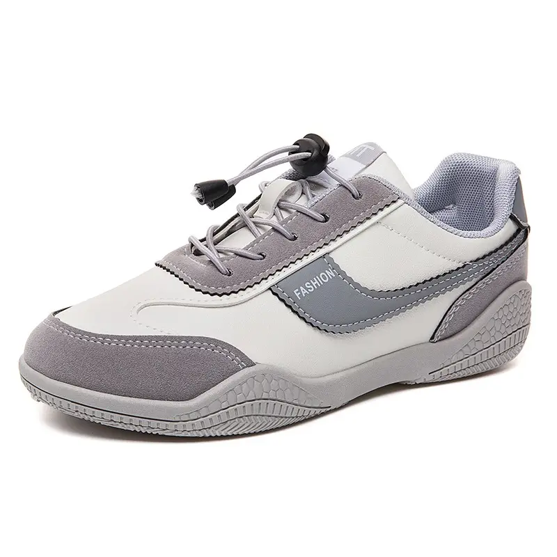 Women's 2025 Spring Sneakers White Grey Comfortable Casual - Image 7