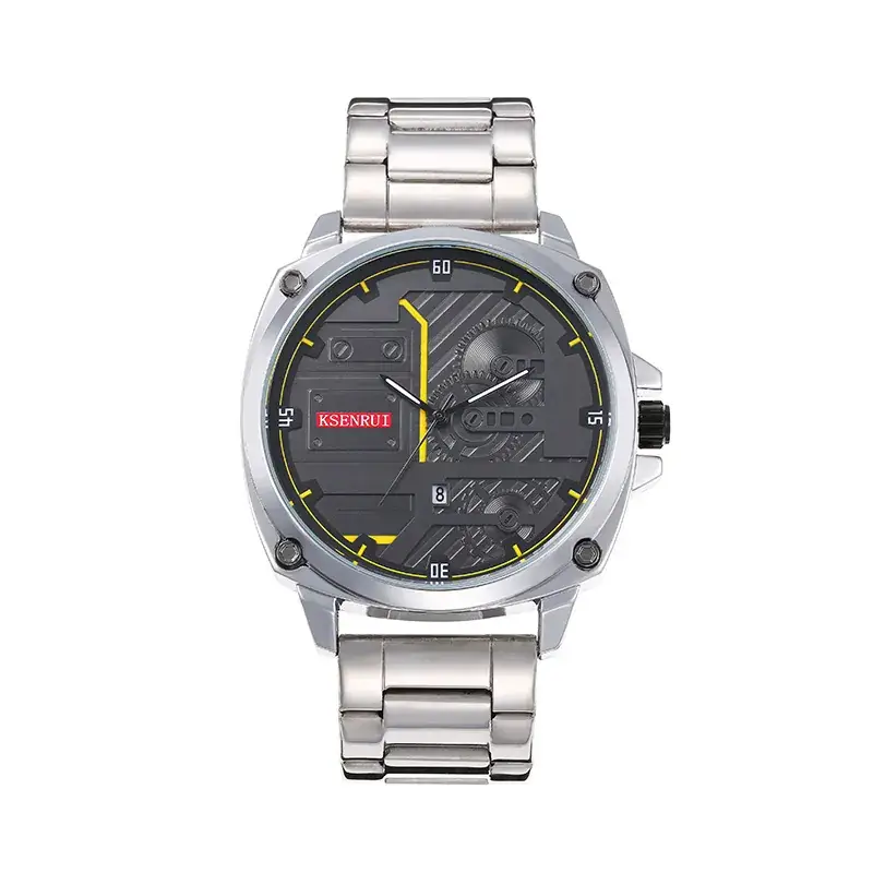 KSENRUI Stainless Steel Cross-border Watch