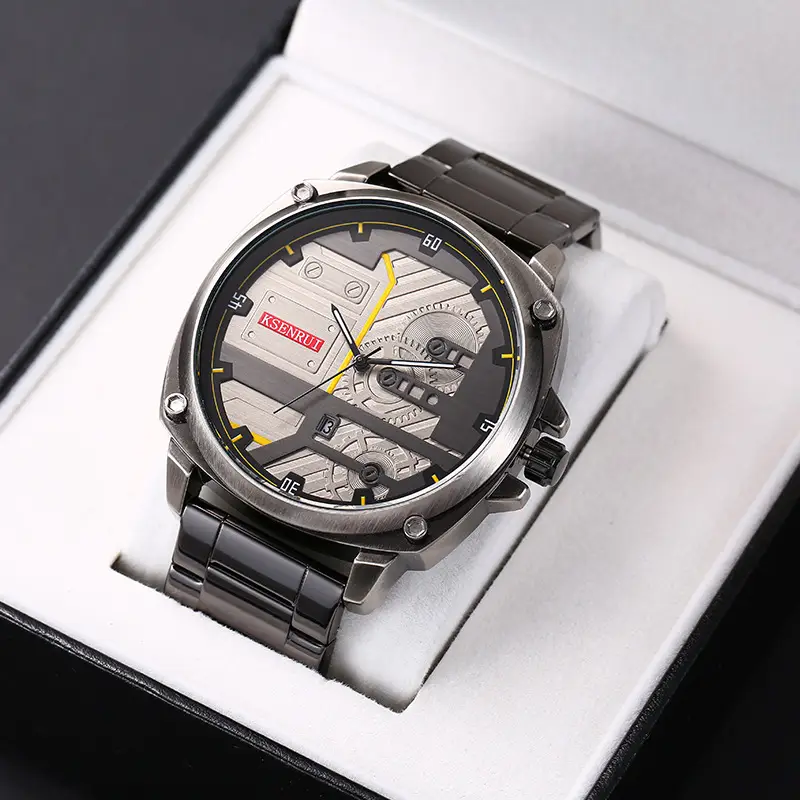 KSENRUI Stainless Steel Cross-border Watch — feature 1