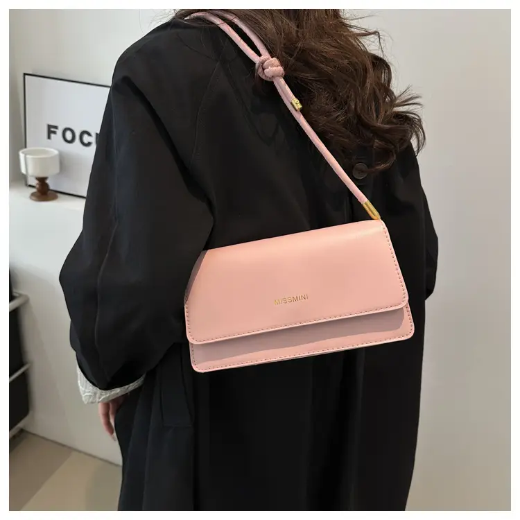 Pink Crossbody Bag for Women with Tassel Handle — feature 22
