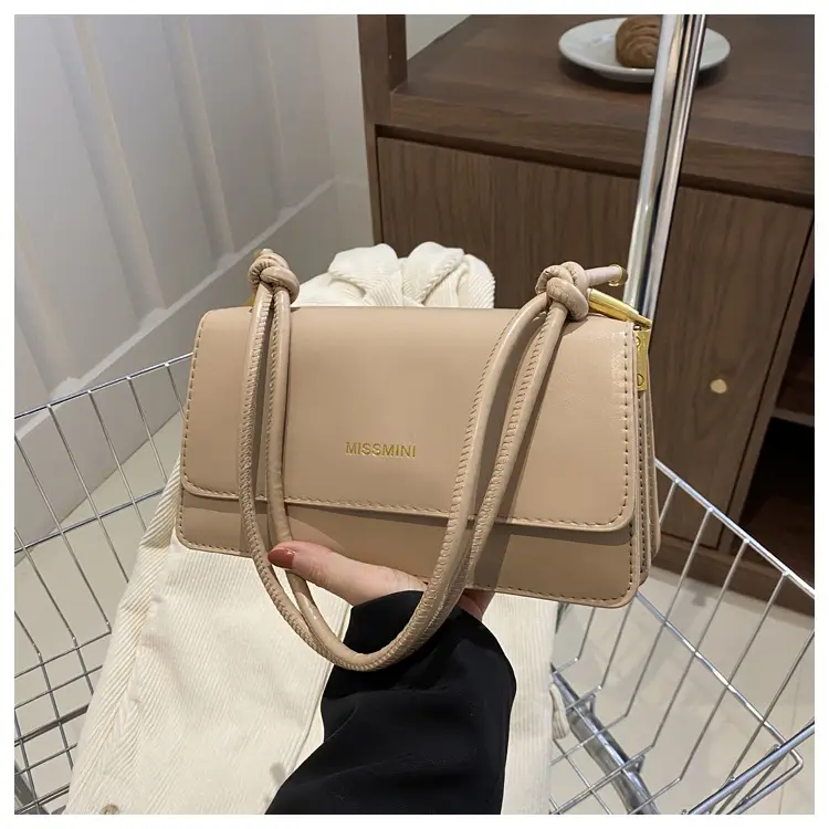 Pink Crossbody Bag for Women with Tassel Handle - Image 2