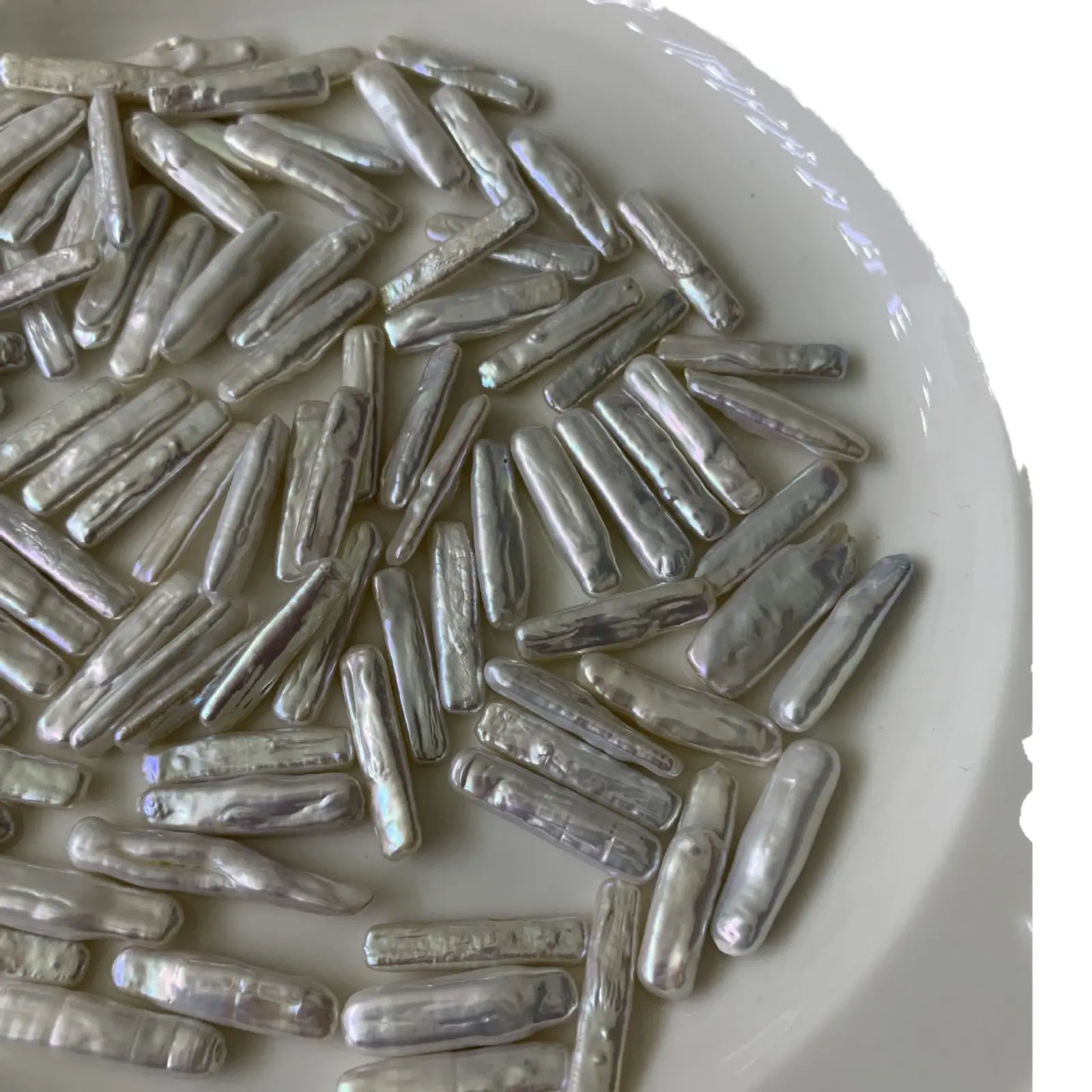 Natural Freshwater Pearl Toothpicks for DIY Jewelry Making