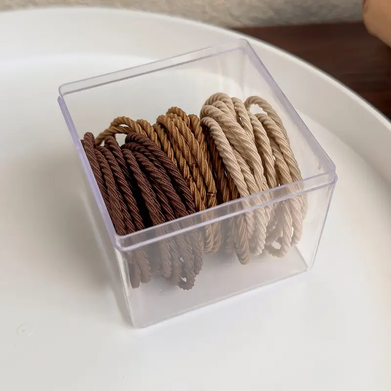 50 Colors Elastic Rubber Bands for Women - Image 2